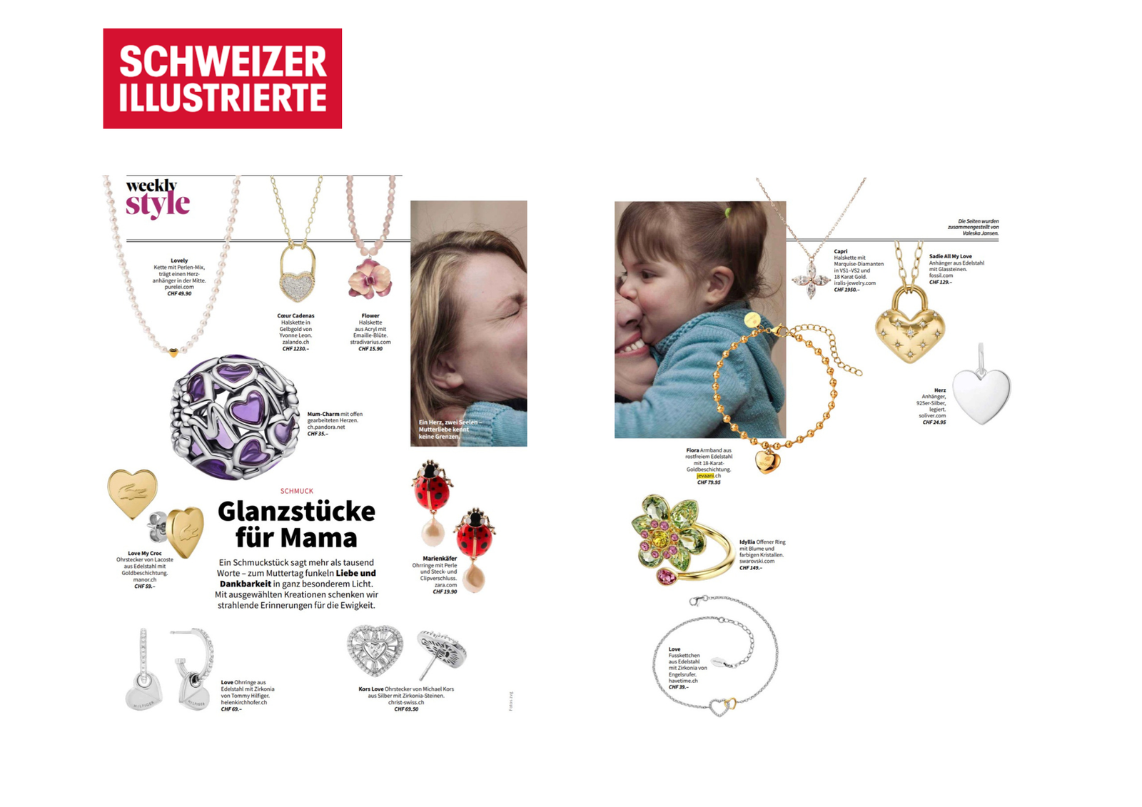 IRALIS Featured In Schweizer Illustrierte 2025