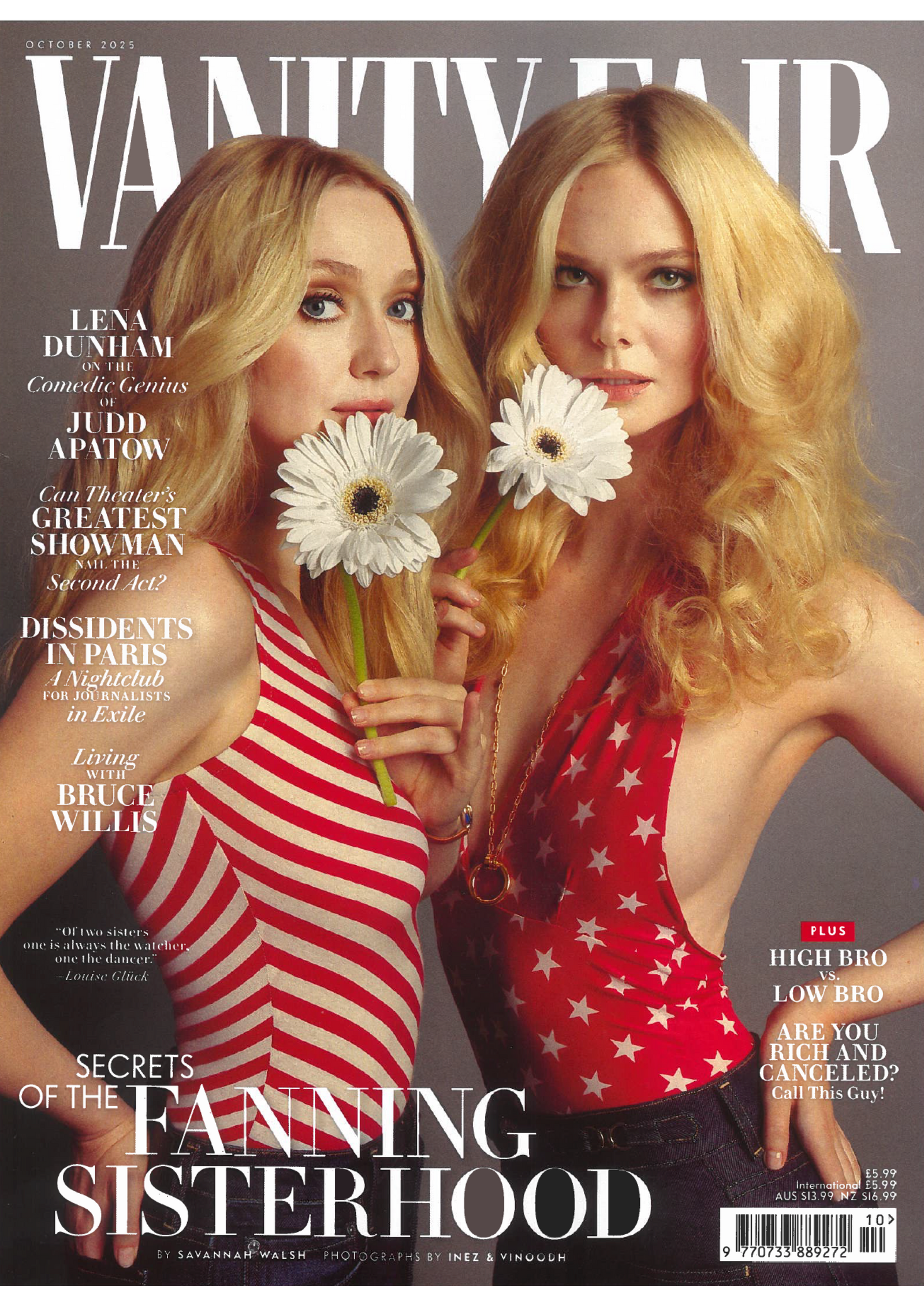 IRALIS Featured In Vanity Fair October 2025