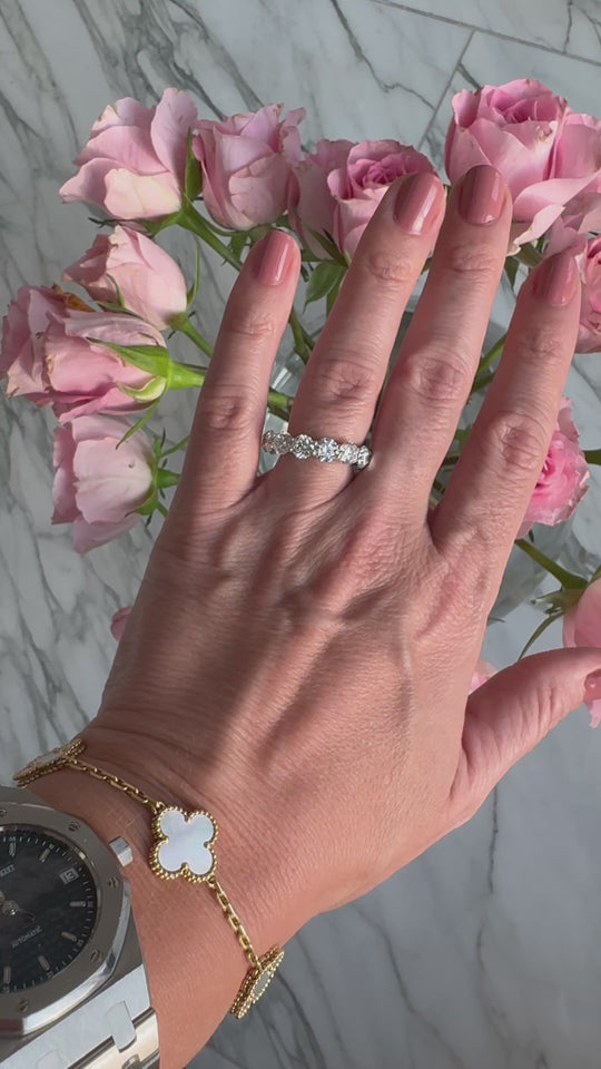 7ctw Paros Eternity Ring